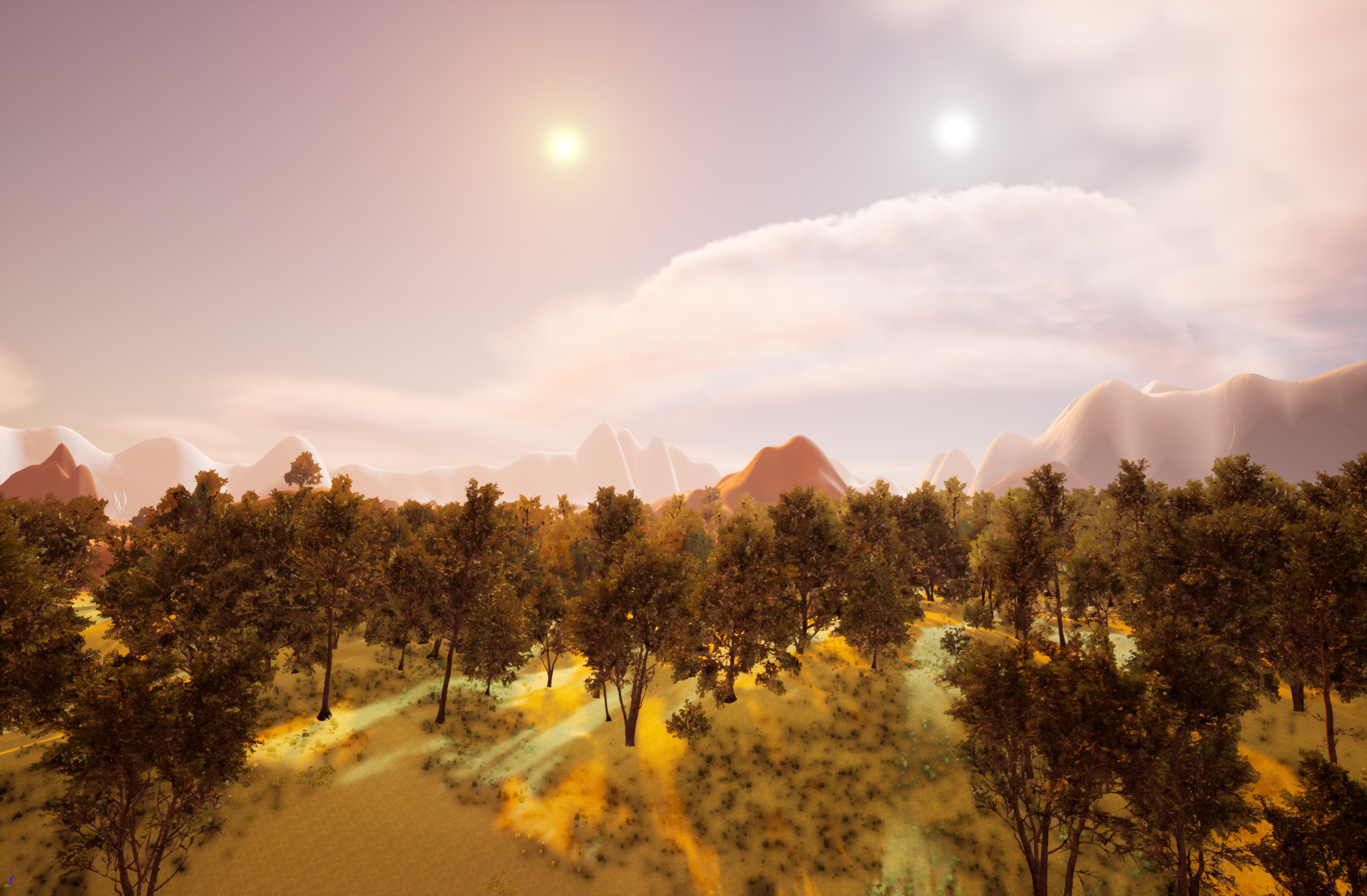 Deserted — Unreal Engine 5 level environment